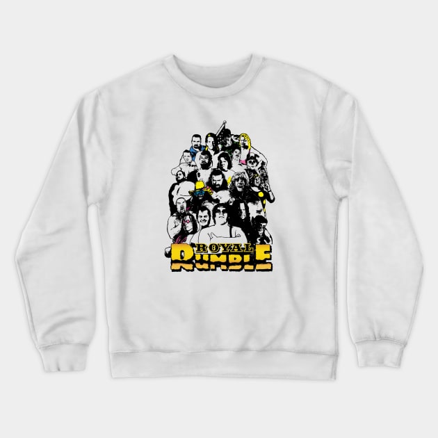 Royal Rumble - Light Crewneck Sweatshirt by Chewbaccadoll